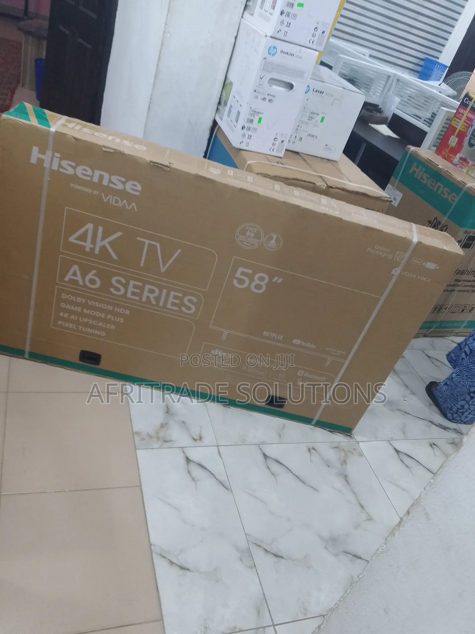 New Hisense Smart TV- 58 Inches