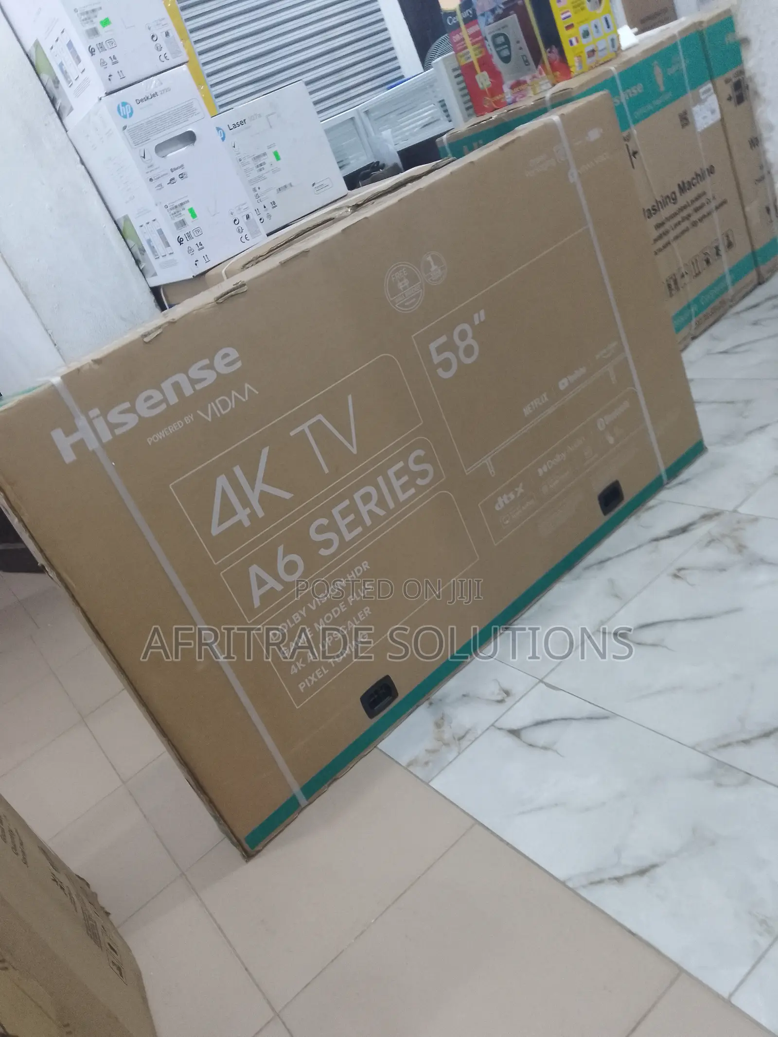 Hisense Smart TV- 58 Inches_ 3 Hdmi Inputs