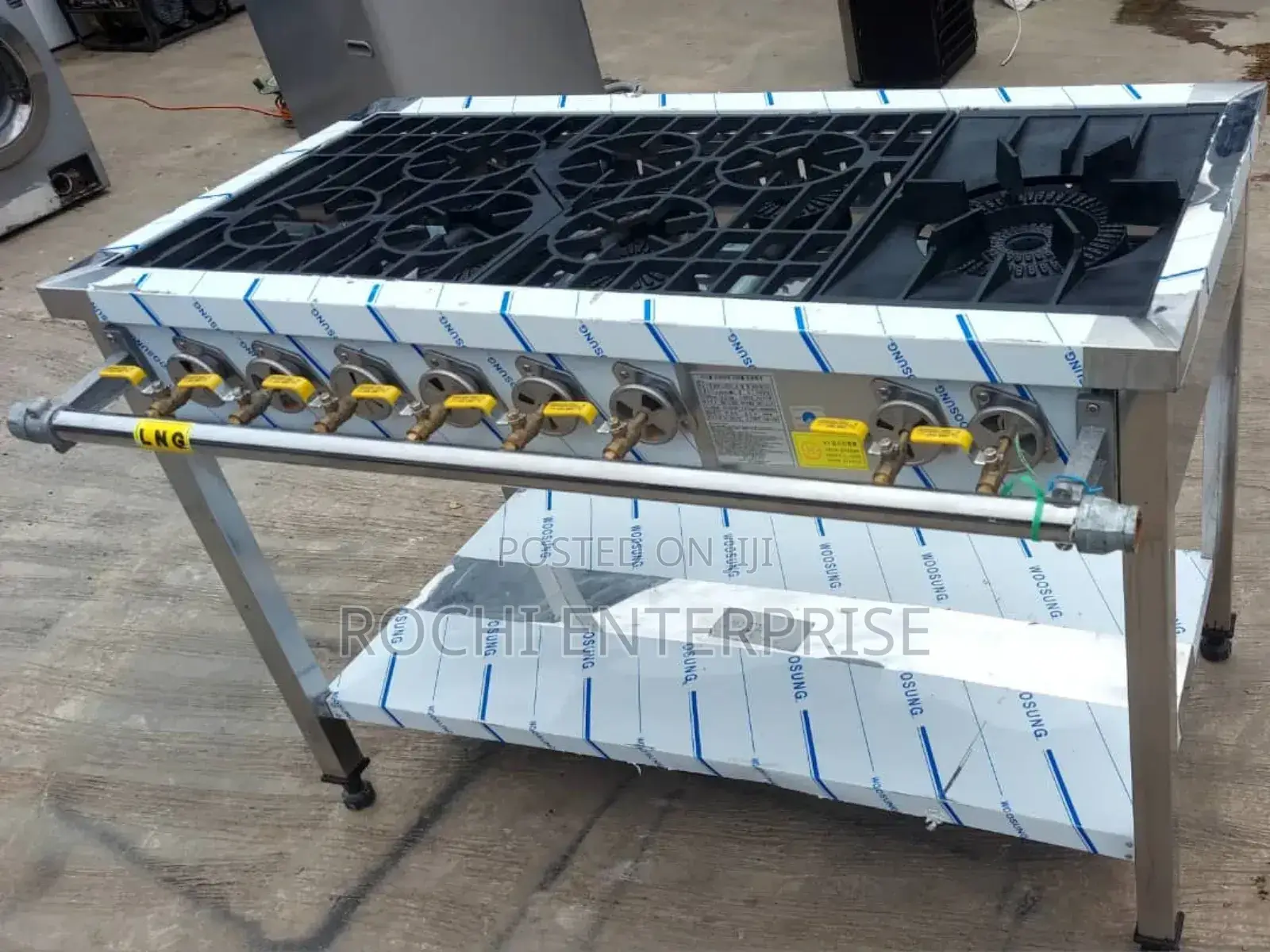 8 Burners Industrial Gas Cooker Burners