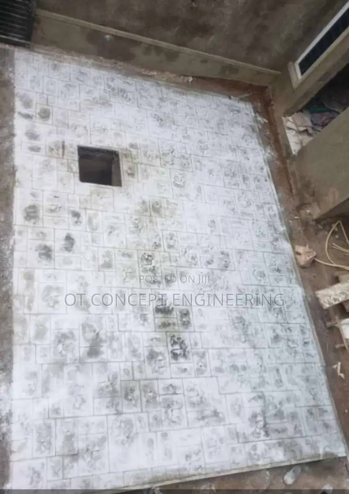 Floor Decoration Stamp Concrete