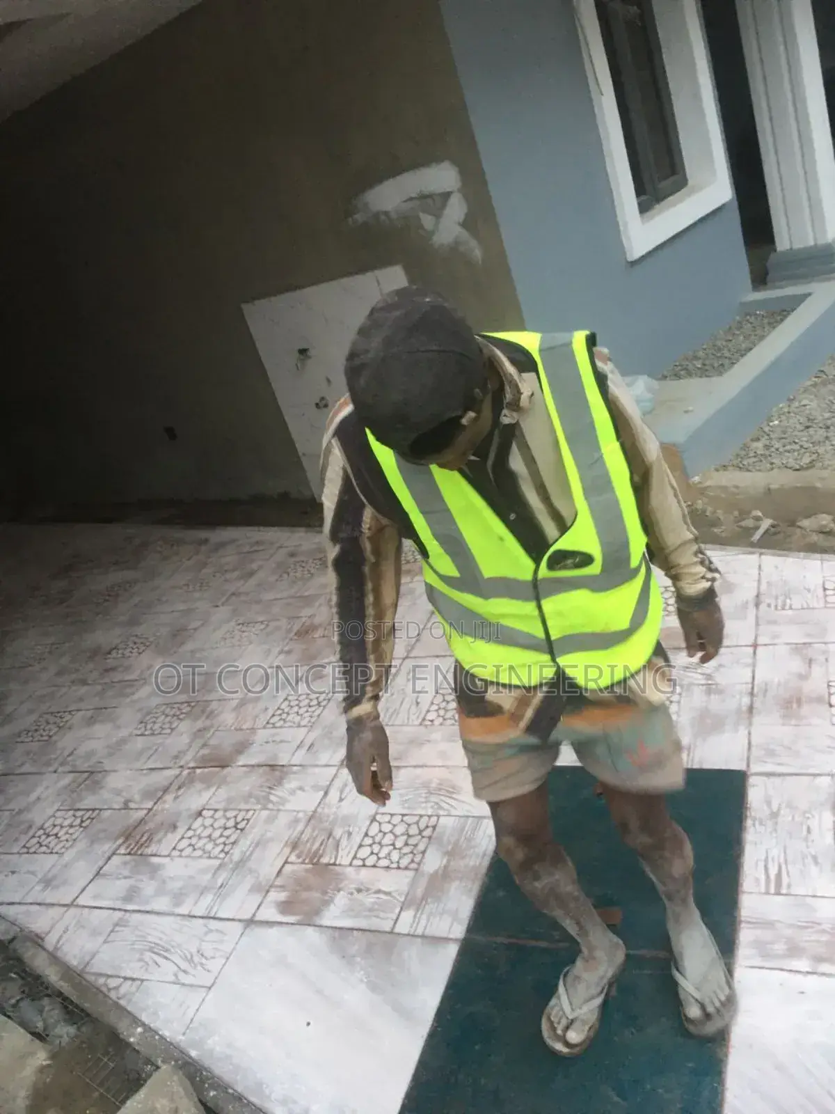 Floor Decoration Stamp Concrete