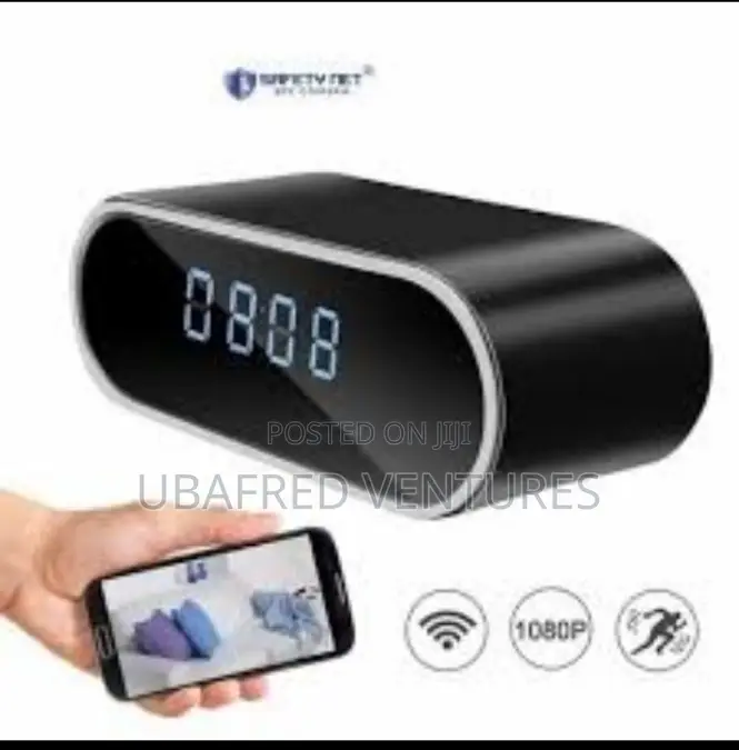 Hidden Camera Clock Hd 1080p Wifi Hidden Camera Alarm Clock
