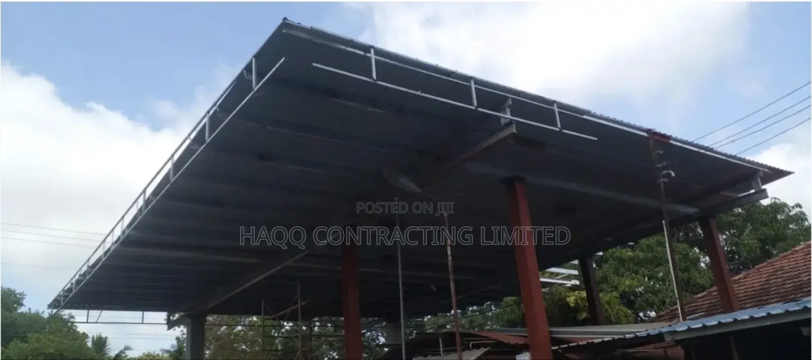 Filling Station Canopy Fabrication,Filling Station Construcñ