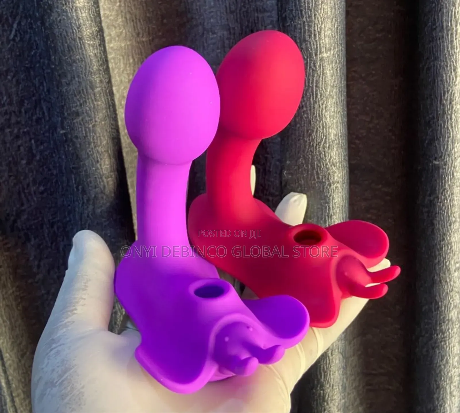 2in1 Wearable Rabbit Vibrator With Clitoris Sucker and Dildo