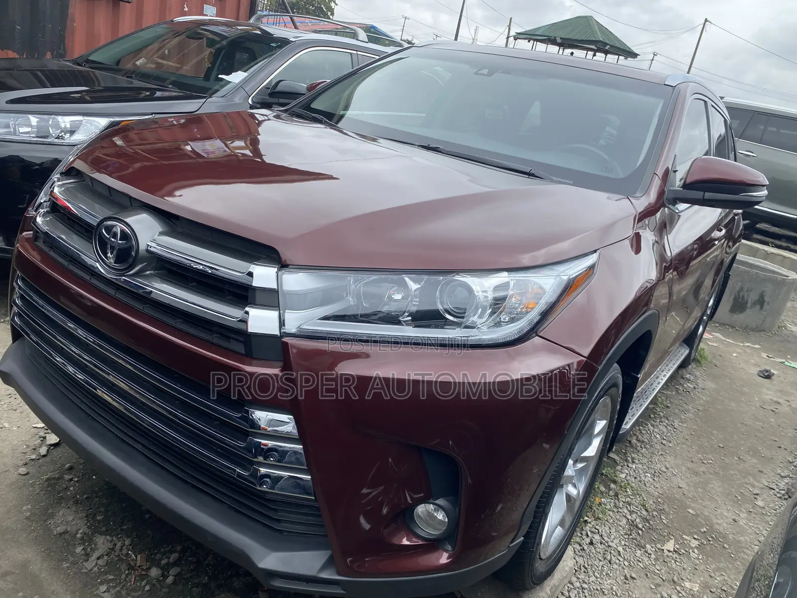 Toyota Highlander 2015 Red