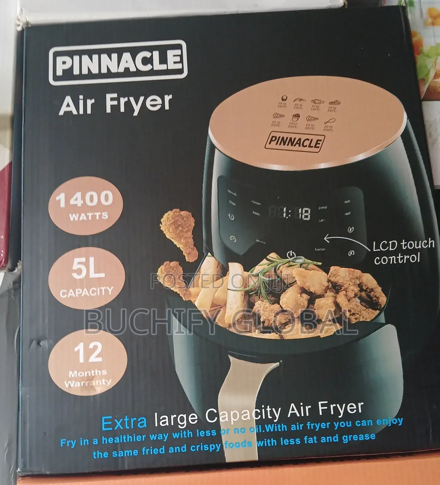 Pinnacle Air Fryer 5L