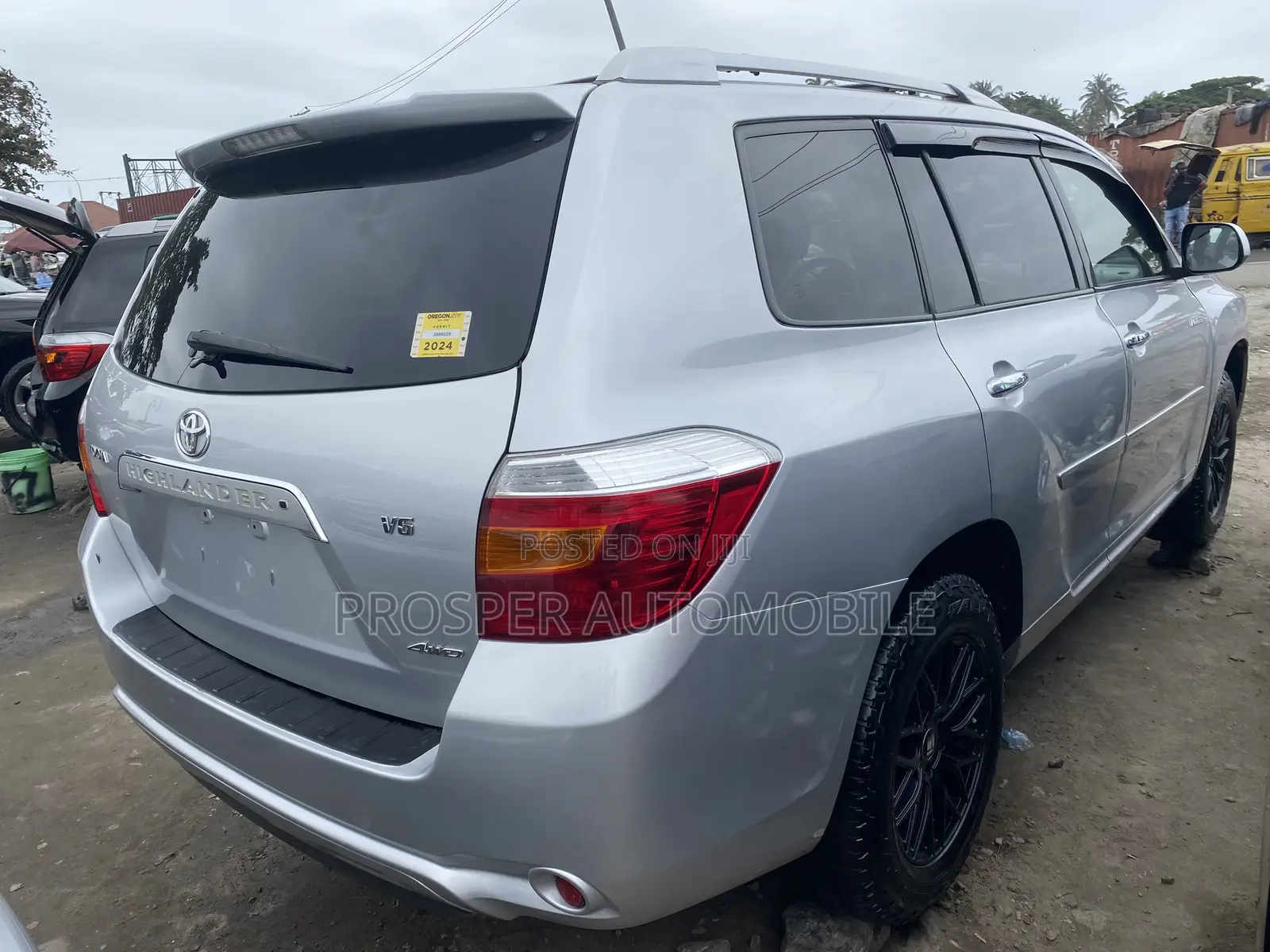 Toyota Highlander Limited 4x4 2008 Silver