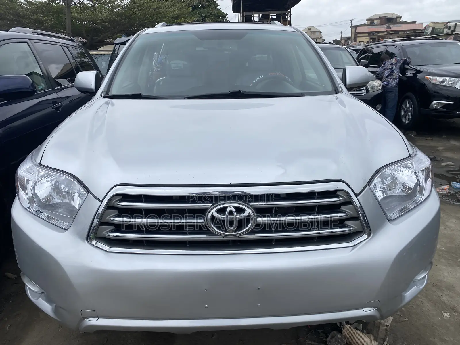 Toyota Highlander Limited 4x4 2008 Silver