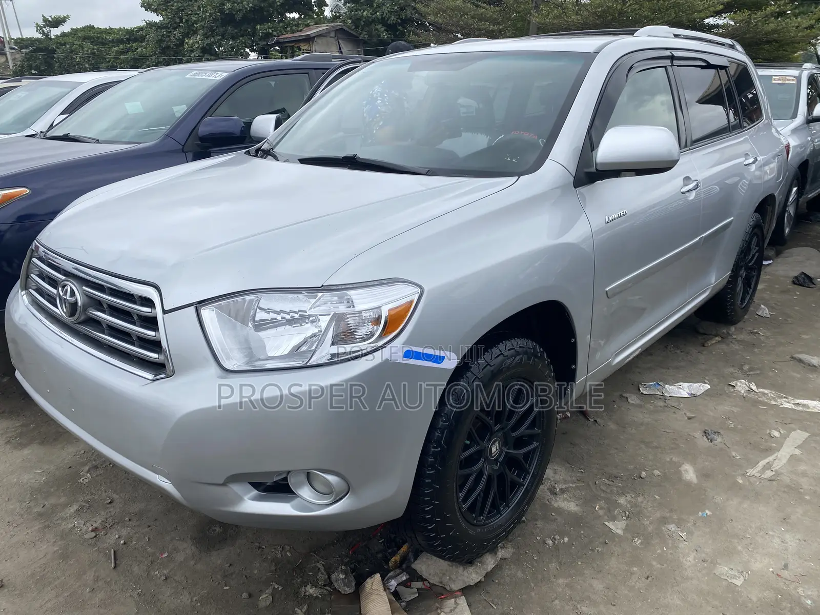 Toyota Highlander Limited 4x4 2008 Silver