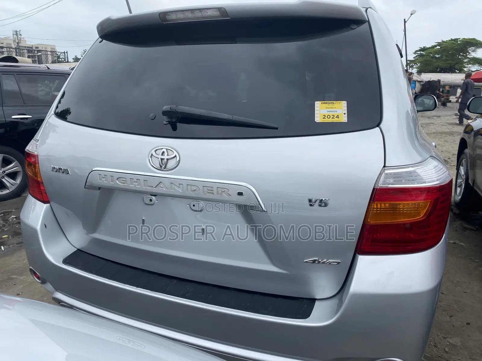 Toyota Highlander Limited 4x4 2008 Silver