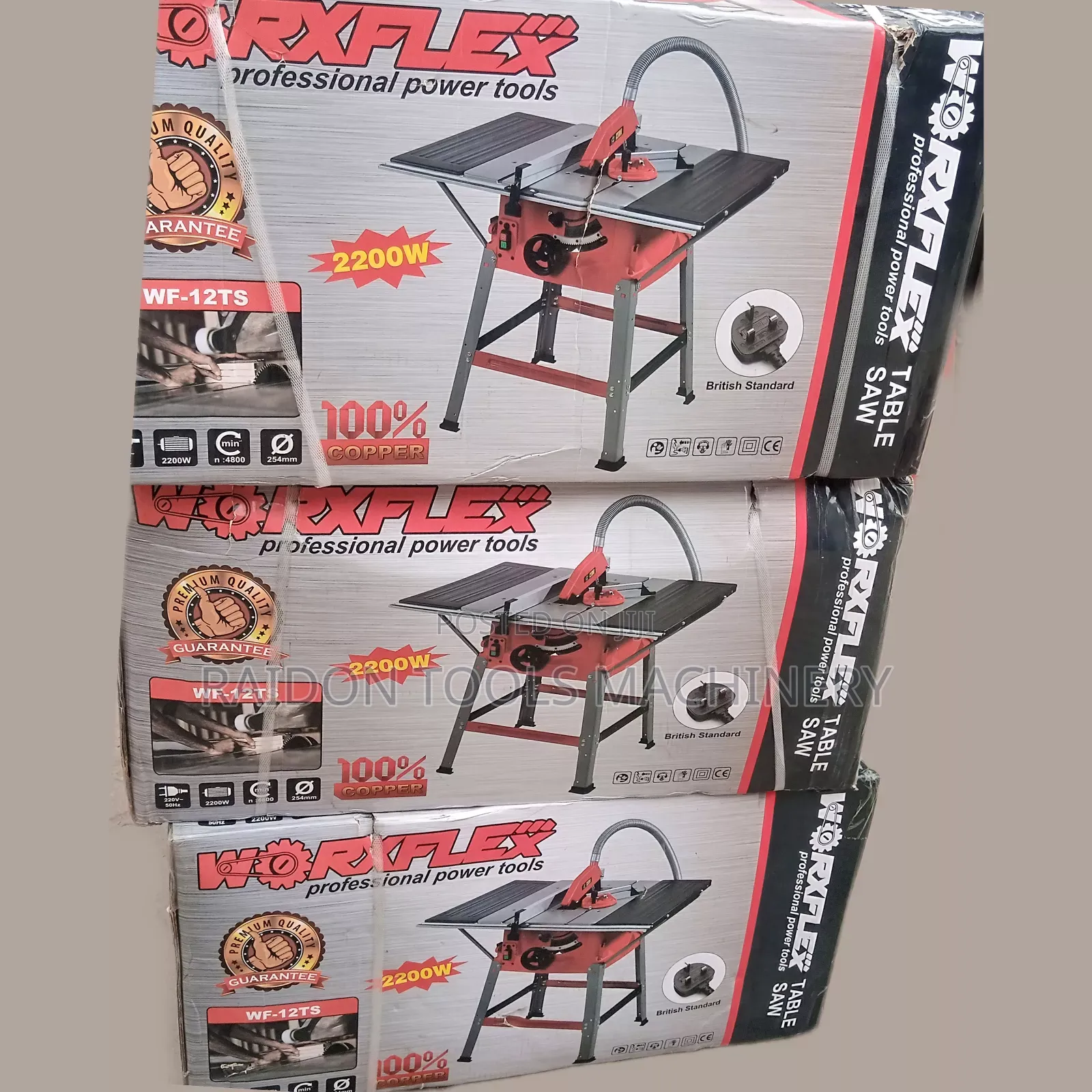 Table Saw Machine 10" Worxflex