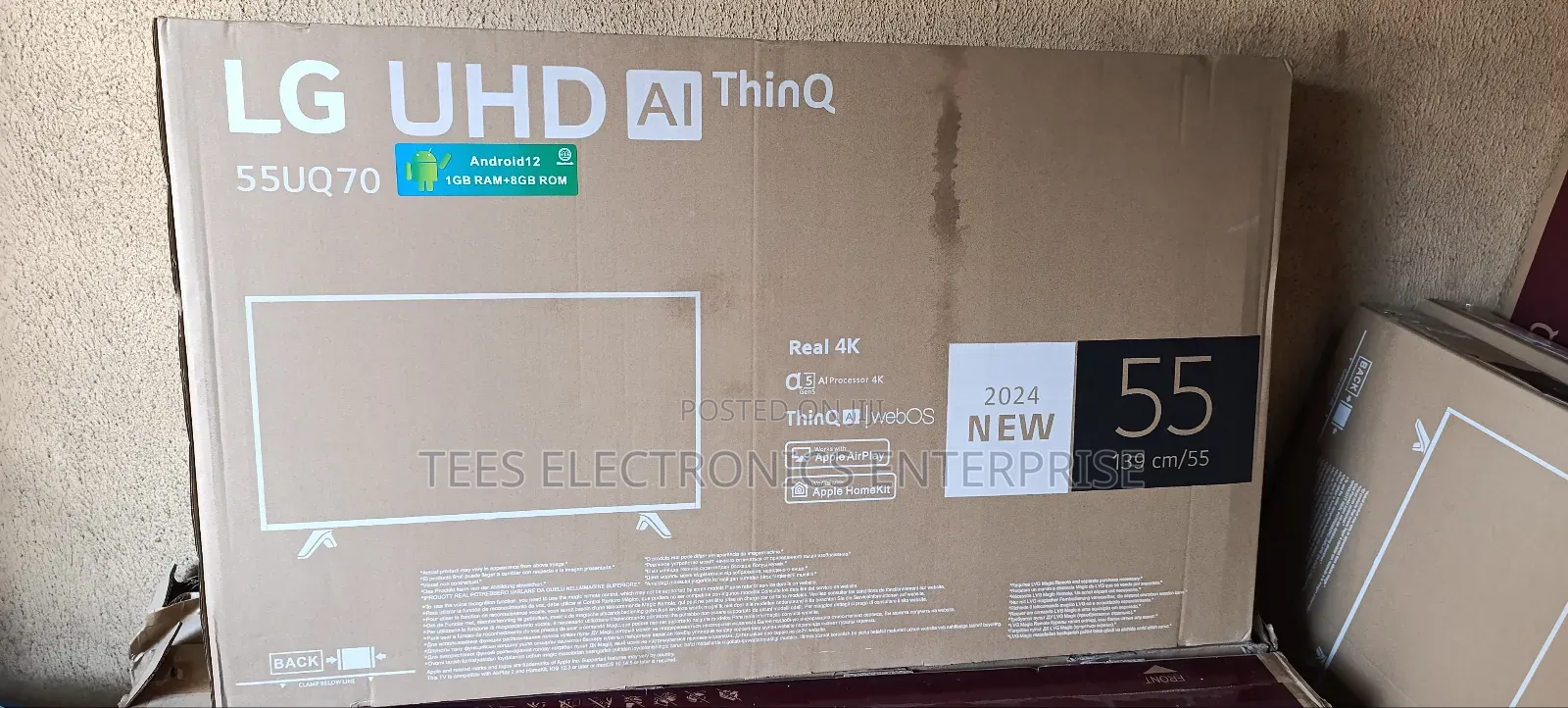 LG 55 Inches Uhd TV A1 Thinq