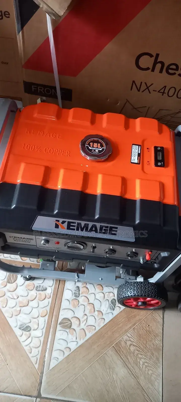 Kemage Japan Full Cooper Coil Generator 6.5kva 3 Years W