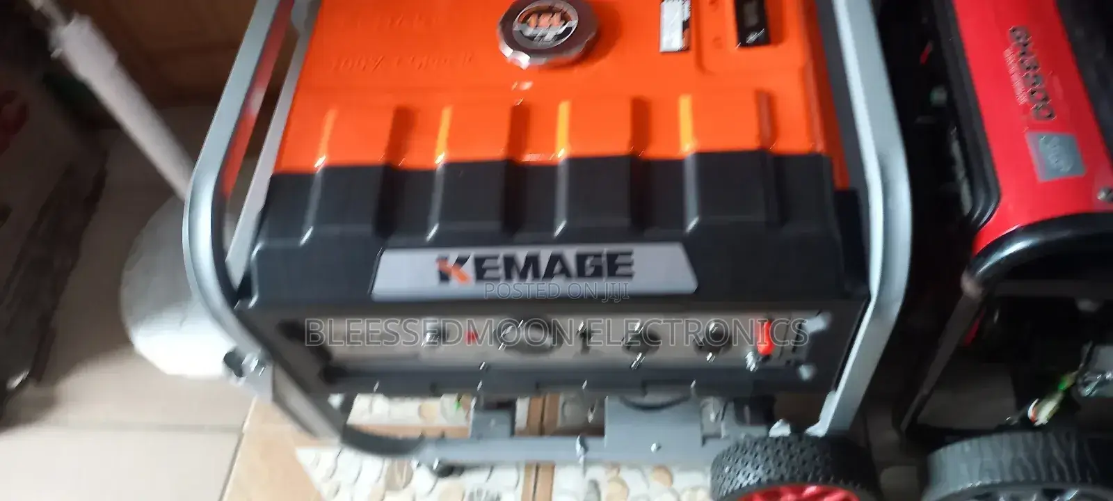 Kemage Japan Full Cooper Coil Generator 6.5kva 3 Years W