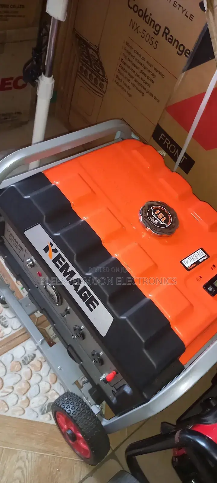 Kemage Japan Full Cooper Coil Generator 6.5kva 3 Years W