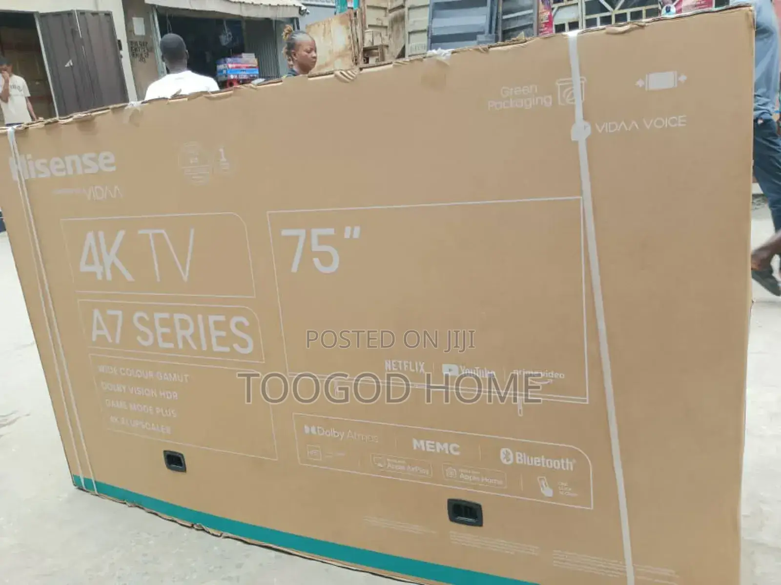 75 Hisense Smart Tv Complete Inches
