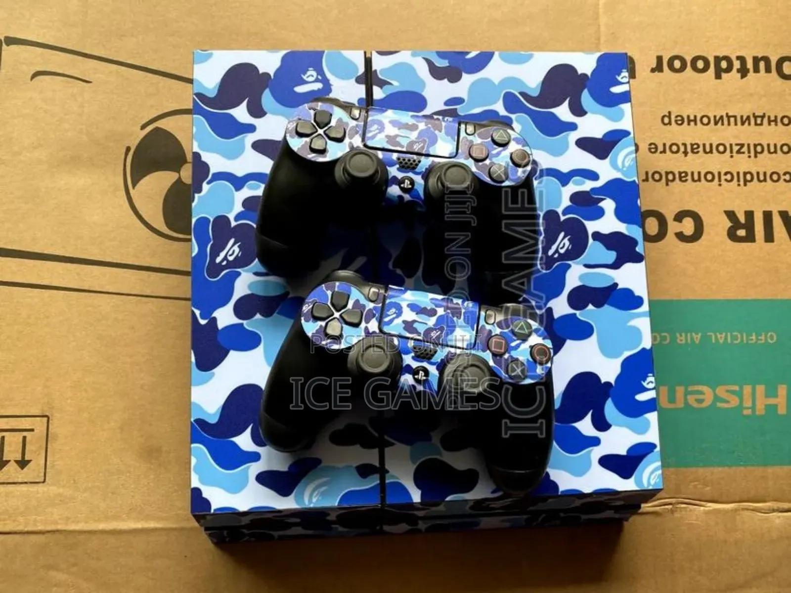Ps4 Big Hacked With 7 Games and 1 Pad