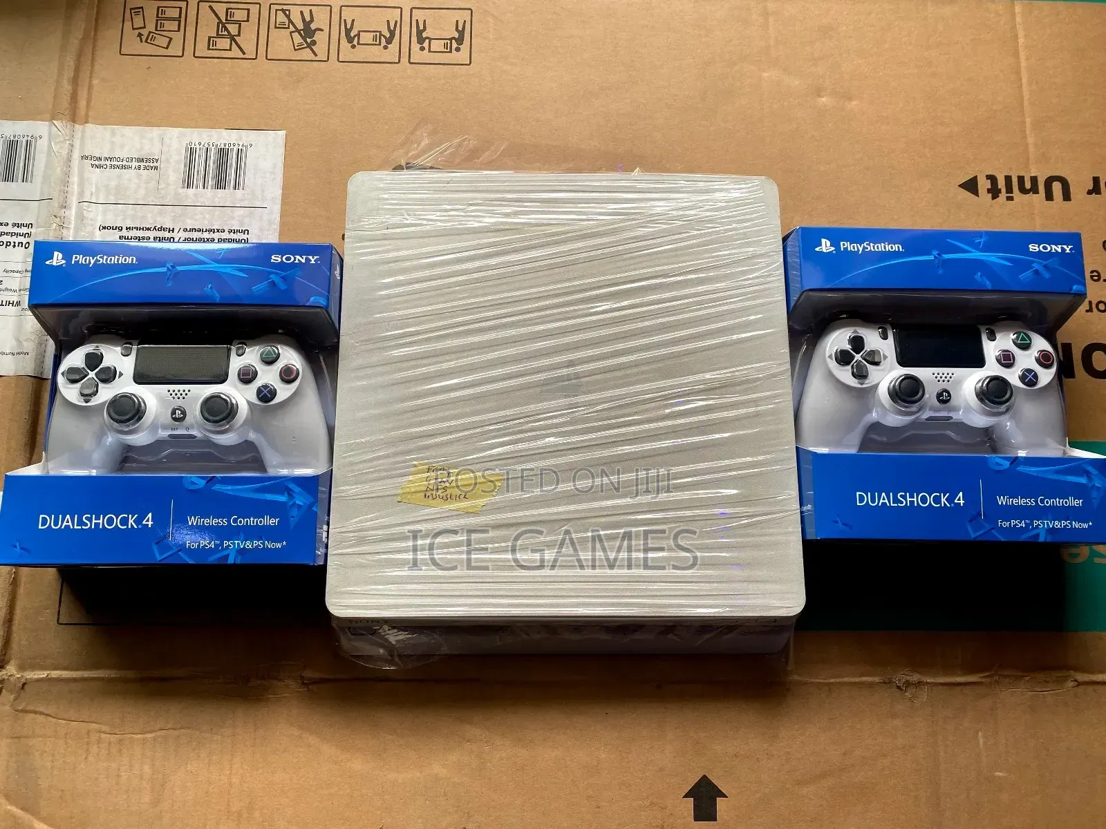 Ps4 Slim With 2 Controllers and 15 Games