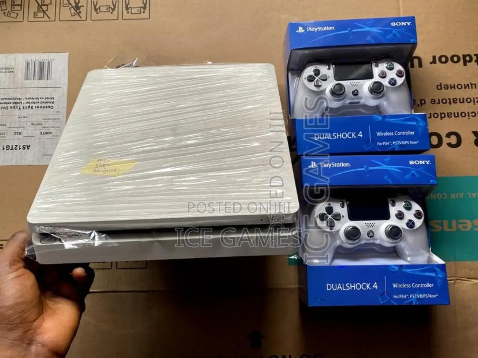 Ps4 Slim With 2 Controllers and 15 Games