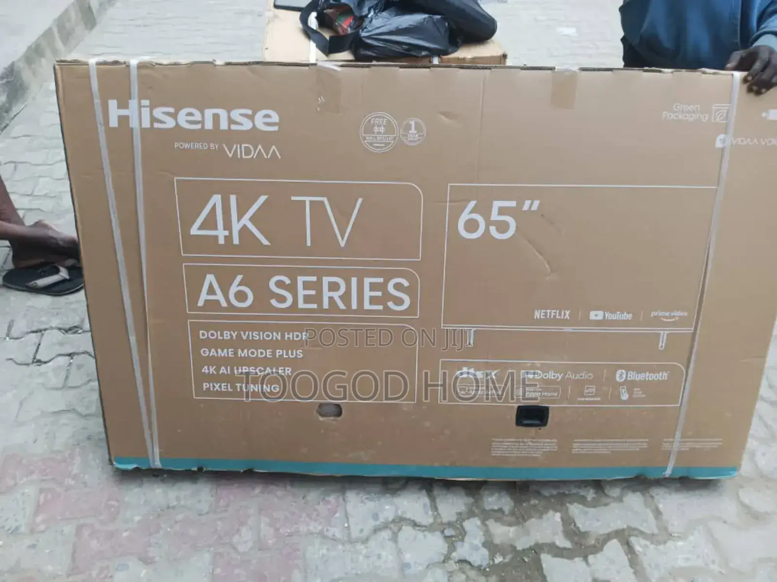 New Hisense 65 Inches Smart Television