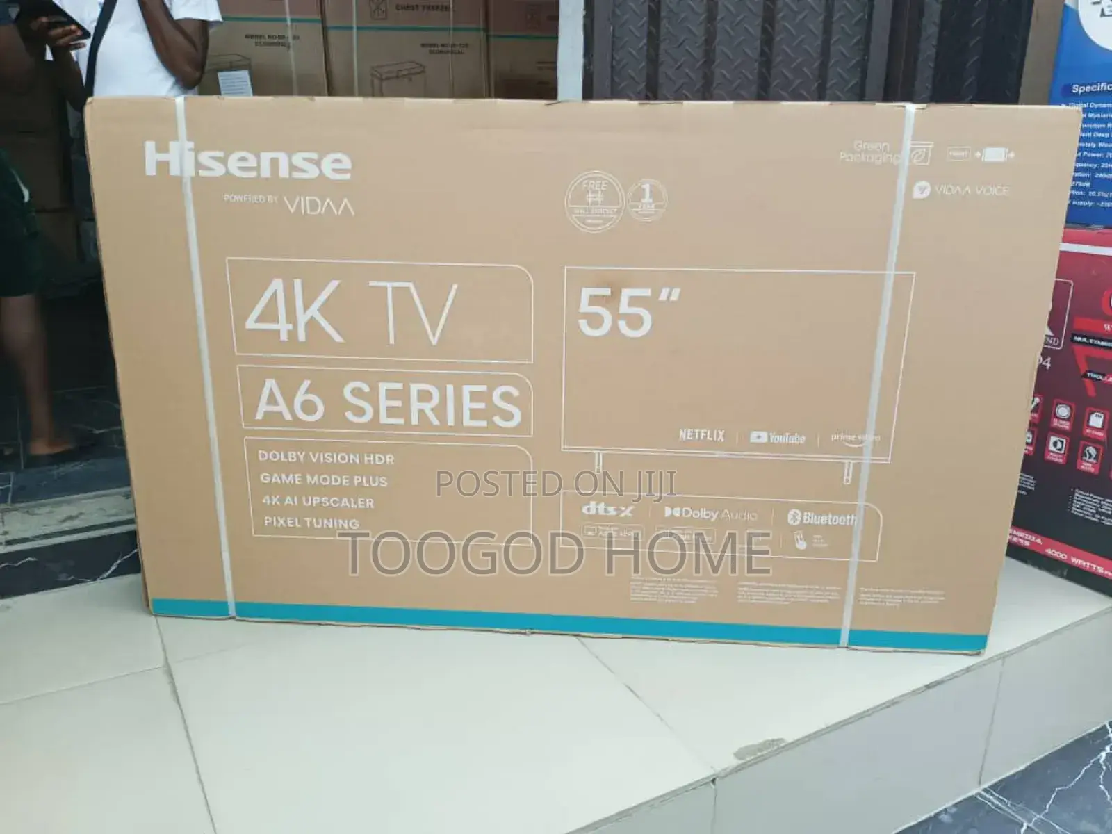 Original Hisense 55 Inches Television
