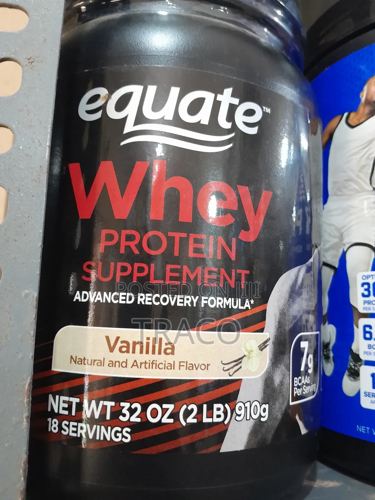 Equate Smooth Vanilla Whey Protein 2lbs