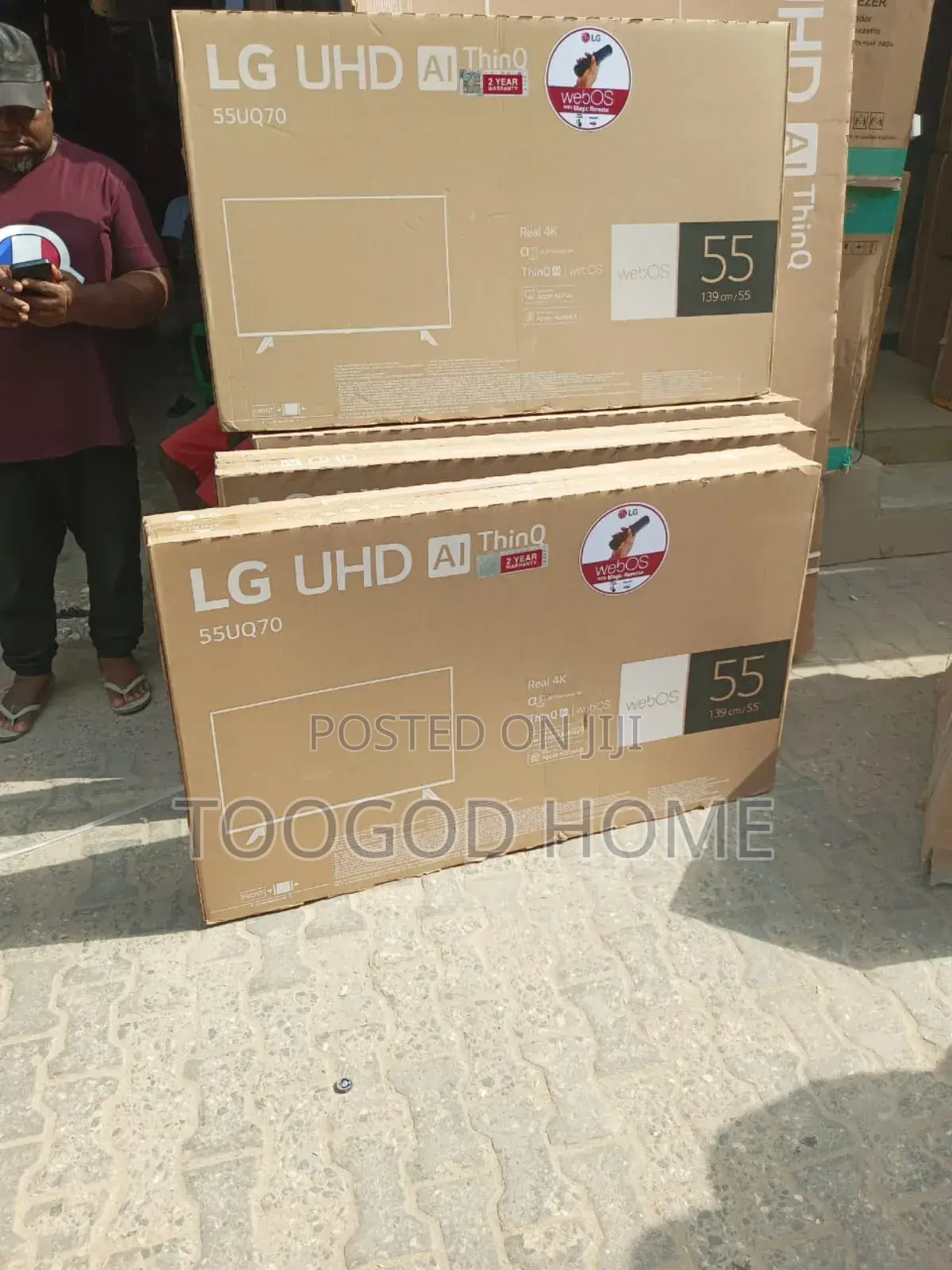 Original 55 Inches Lg Uhd Smart Television