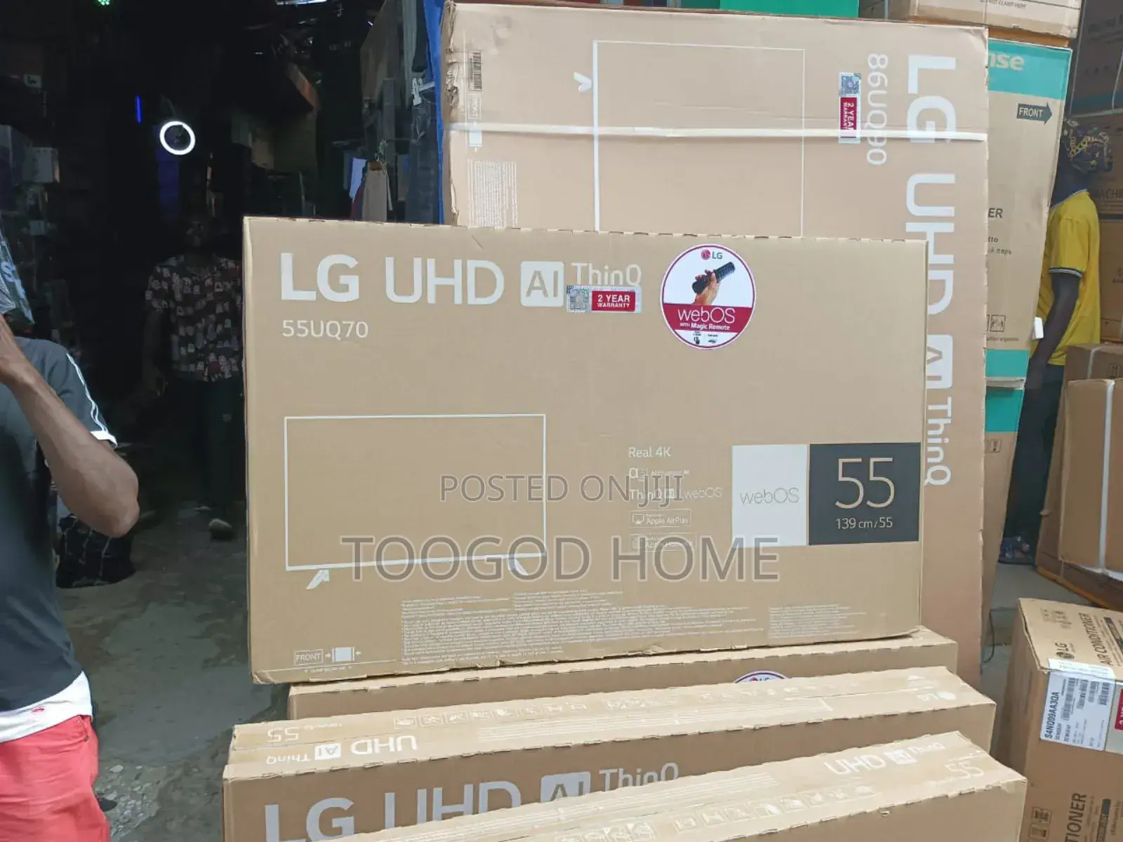 55" Lg Uhd Smart Television Webo