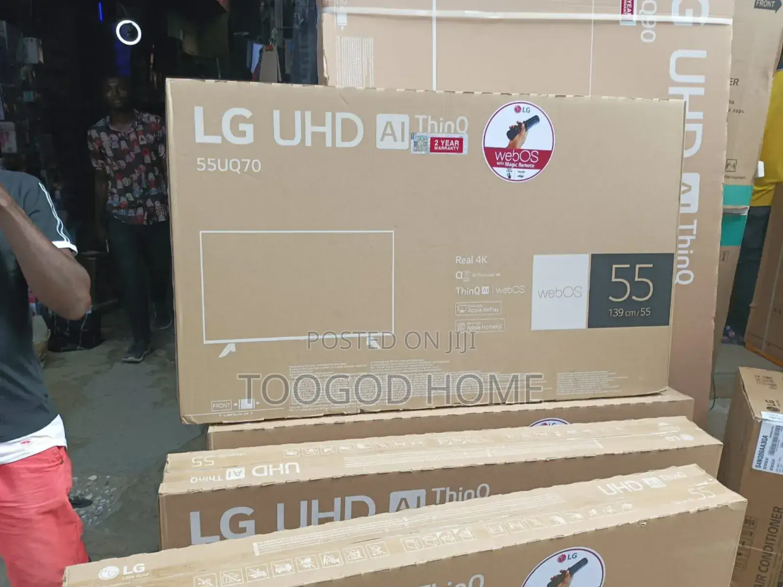 55" Lg Uhd Smart Television Webo