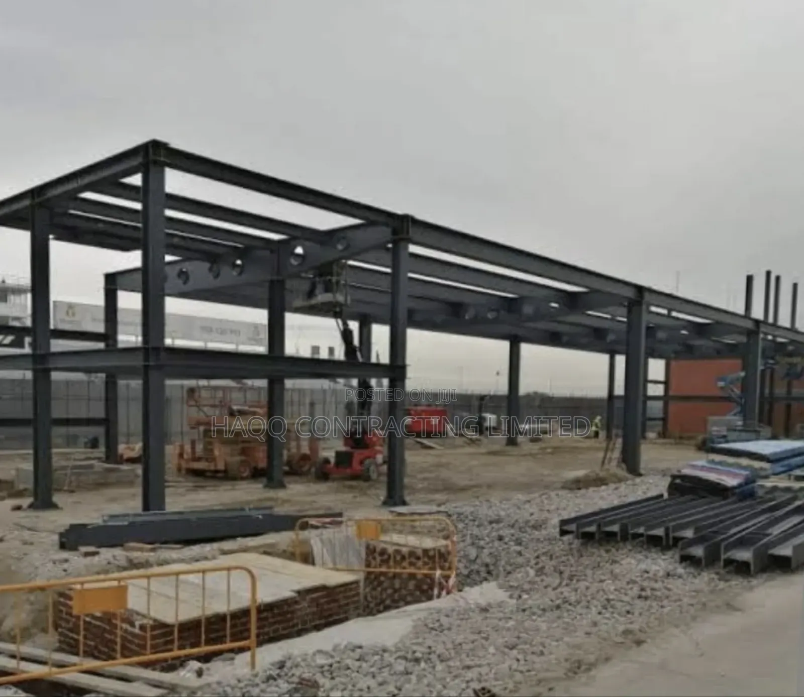 Warehouse Steel Structure/ Steel Roof Fabrication