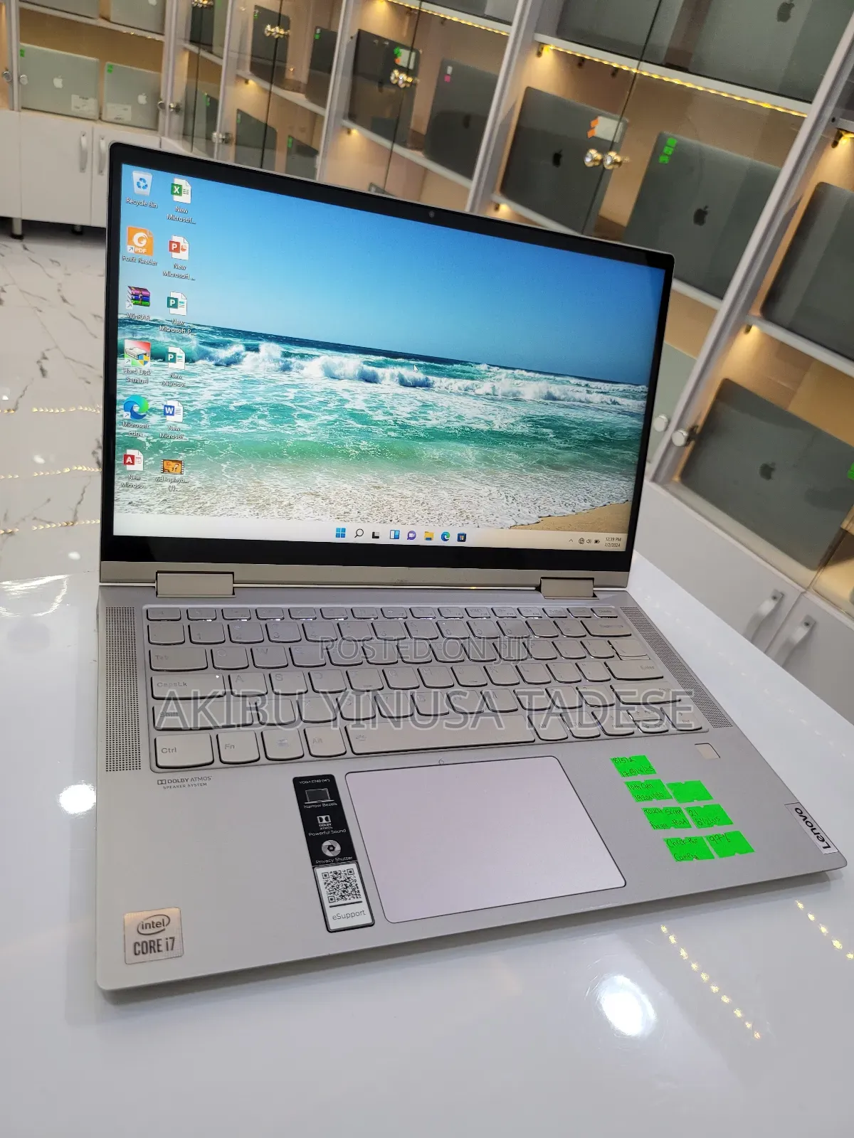 Laptop Lenovo Yoga C740 8GB Intel Core I7 SSD 512GB