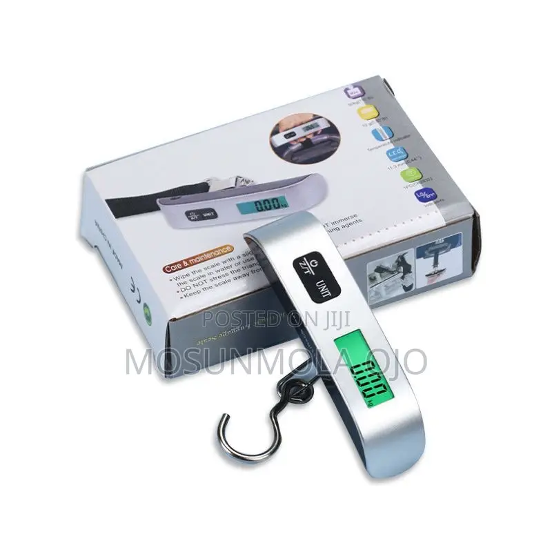 LCD Display Electronic Hanging Digital Luggage Scale