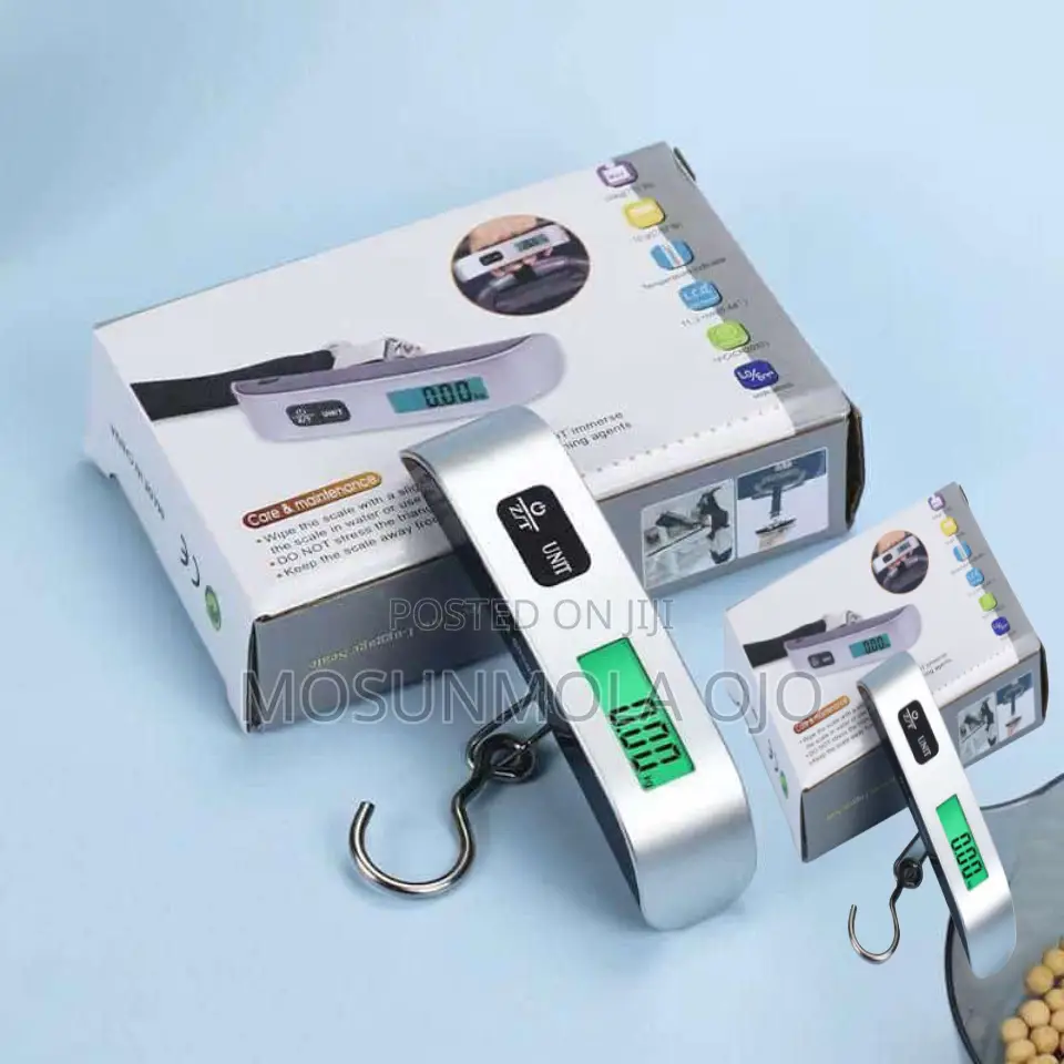 LCD Display Electronic Hanging Digital Luggage Scale