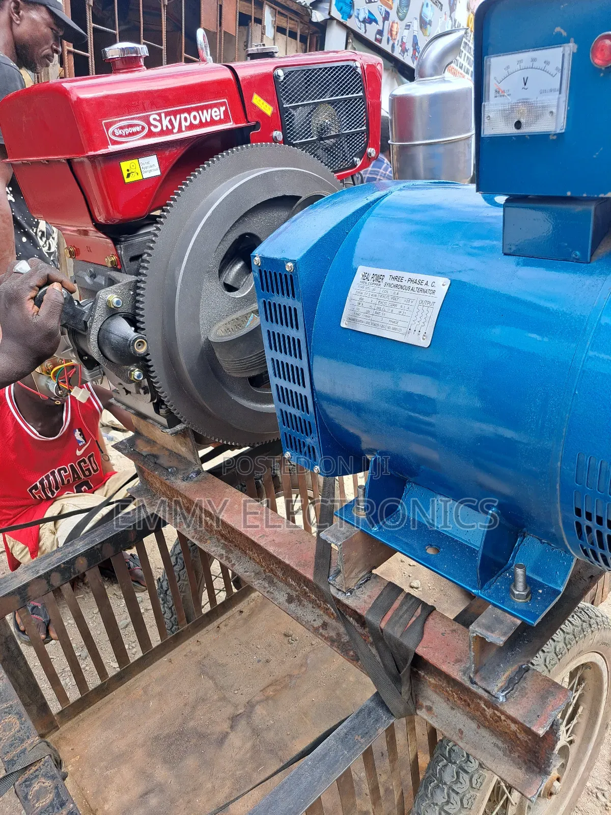 Skypower Diesel Generator 1130 Engine With 37.5kva Coil 100%