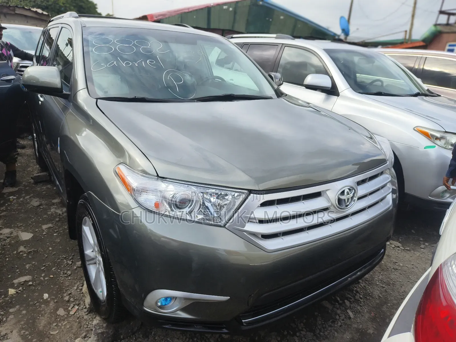 Toyota Highlander Limited 2012 Green