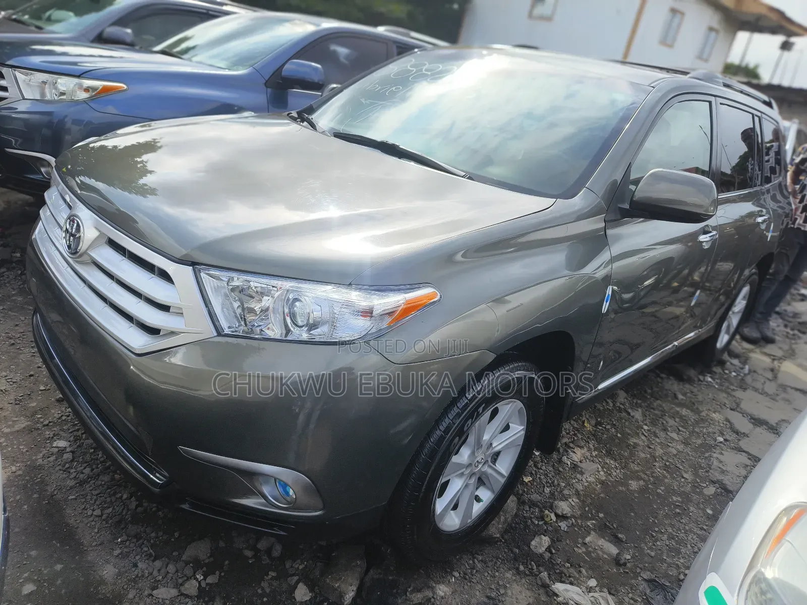 Toyota Highlander Limited 2012 Green