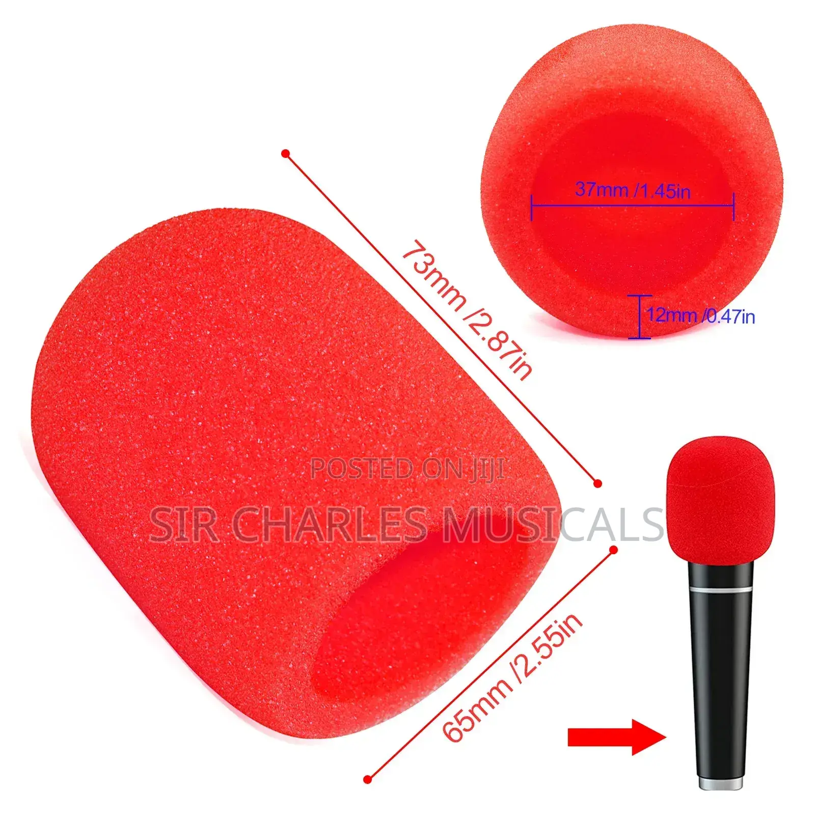 Original Microphone Covers Foam
