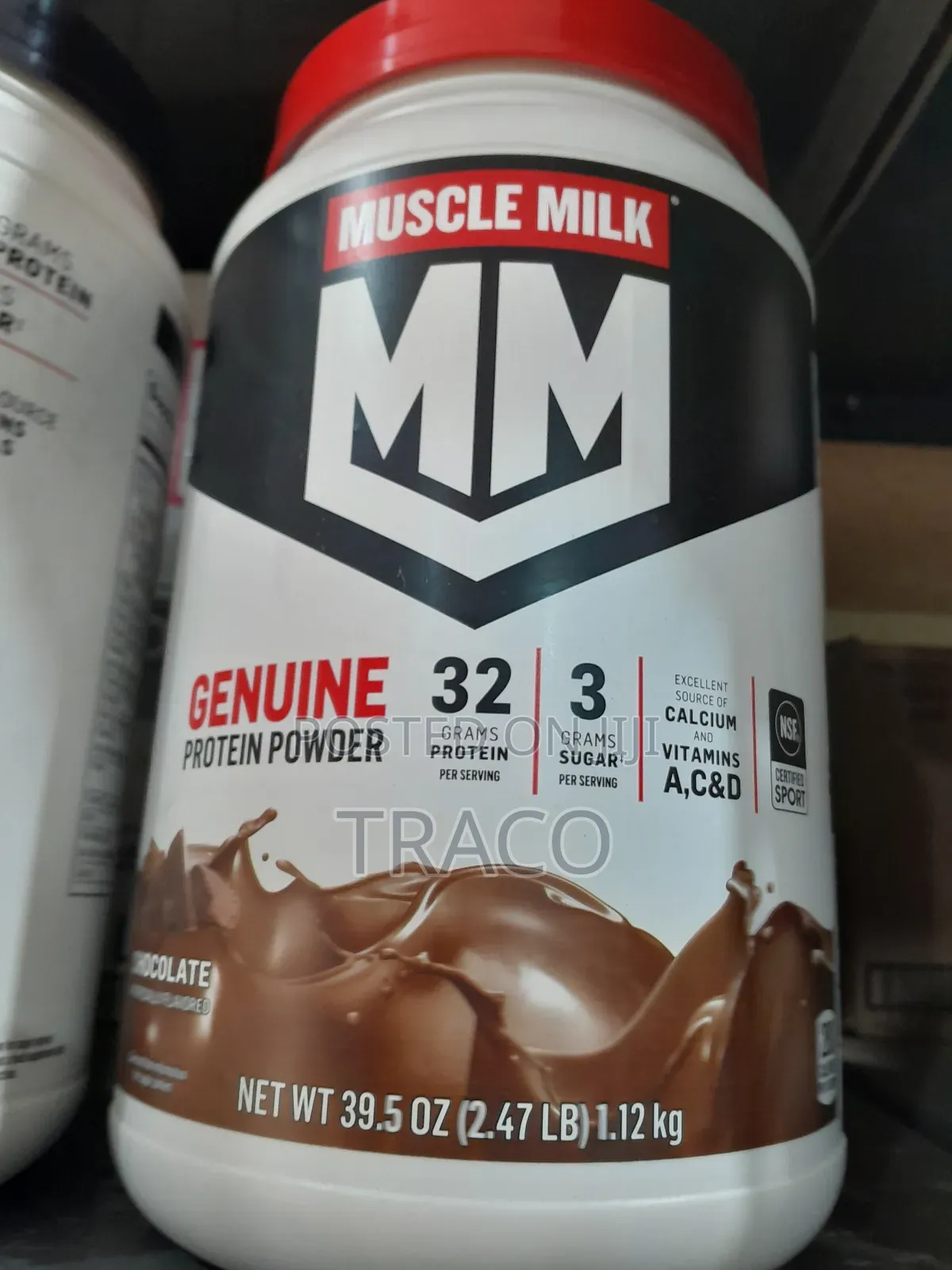 Muscle Milk Genuine Protein Powder, Chocolate 1.12kg