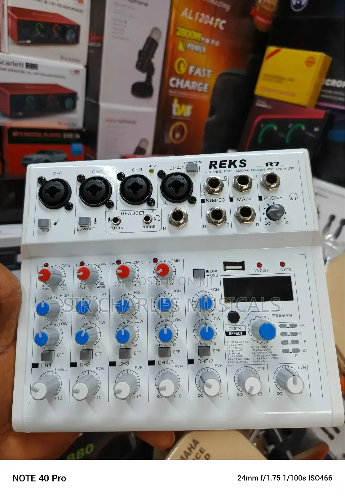 Original Reks 7 Chanel Mixer
