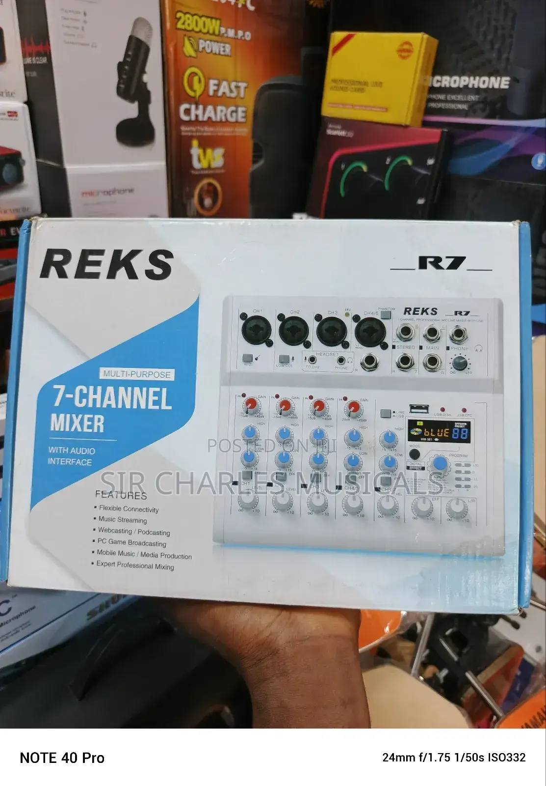 Original Reks 7 Chanel Mixer
