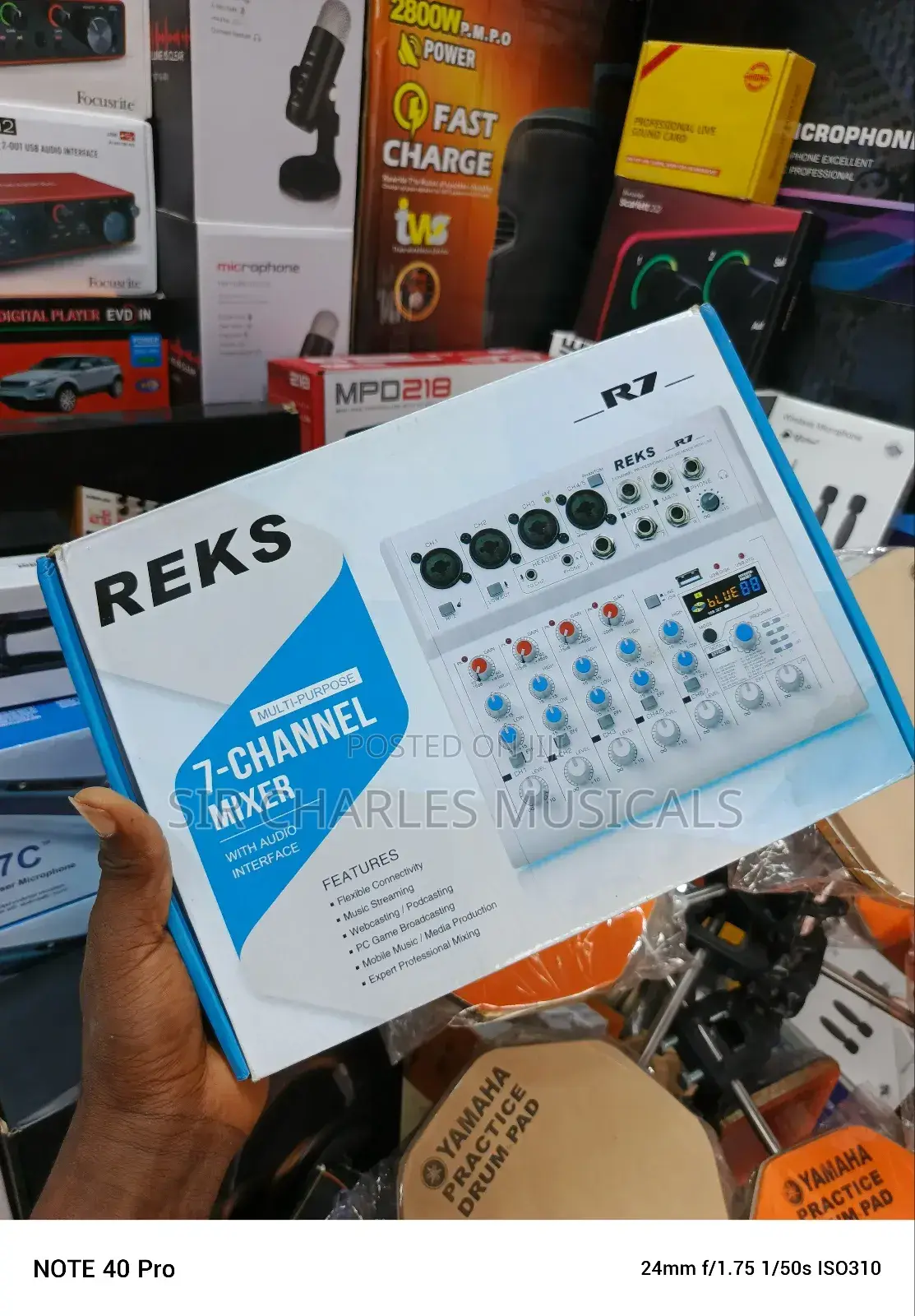 Original Reks 7 Chanel Mixer