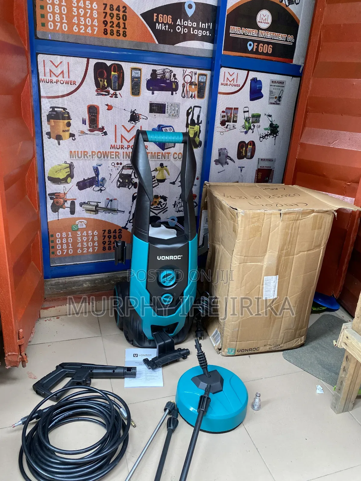 Durable Electric High Pressure Washing Machine 2200watts