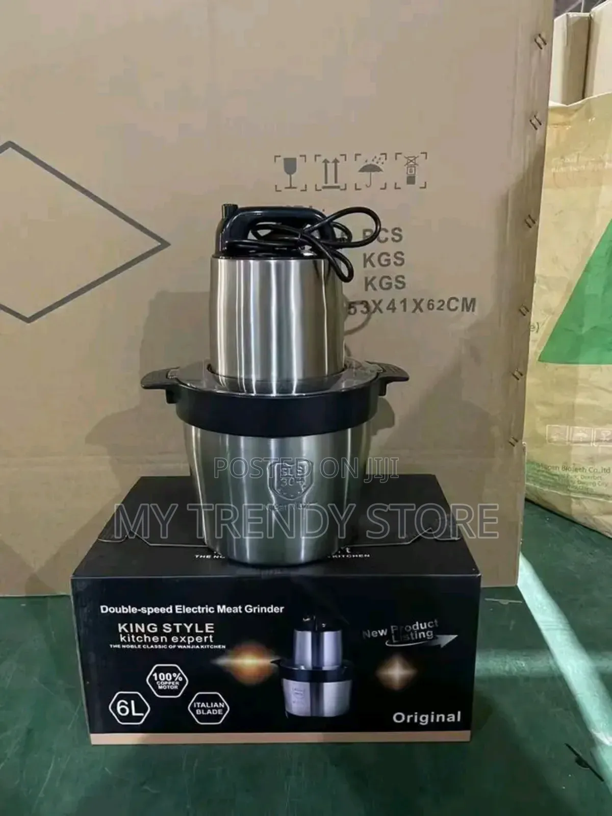 King Style 6l Yam Pounder/Food Processor