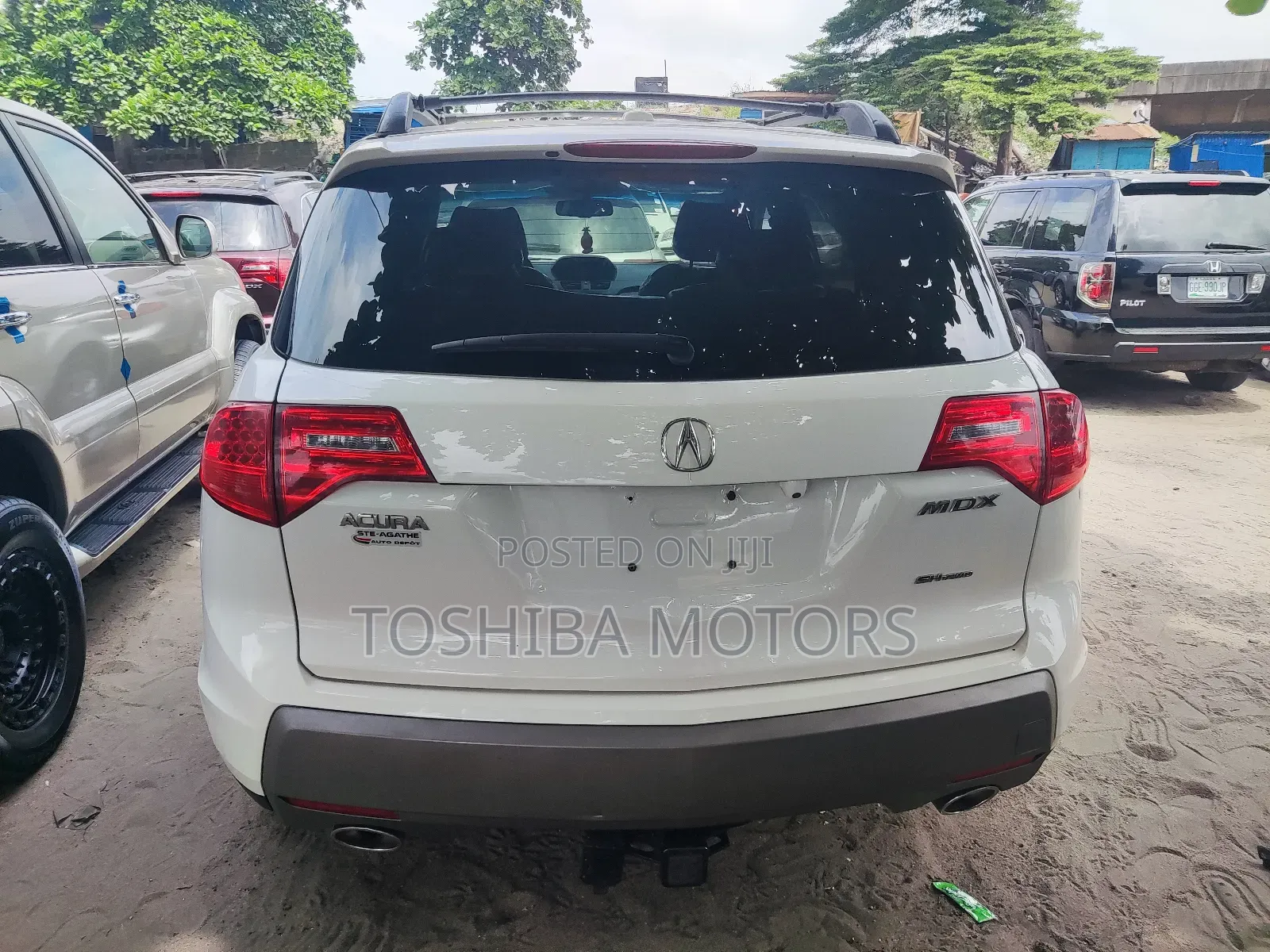Acura MDX Sport Package AWD (3.7L 6cyl 5A) 2009 White