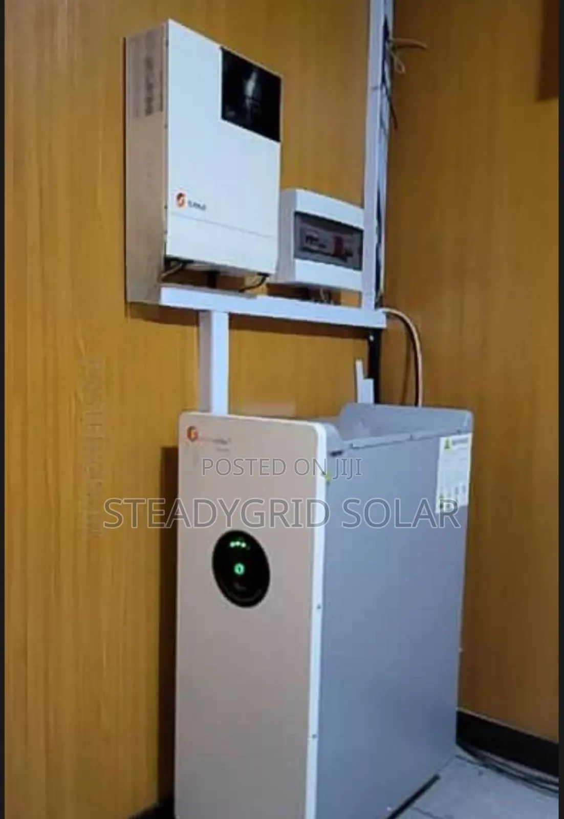 Srne 5kva Inverter Setup With 15kwh Lithium Ion Battery
