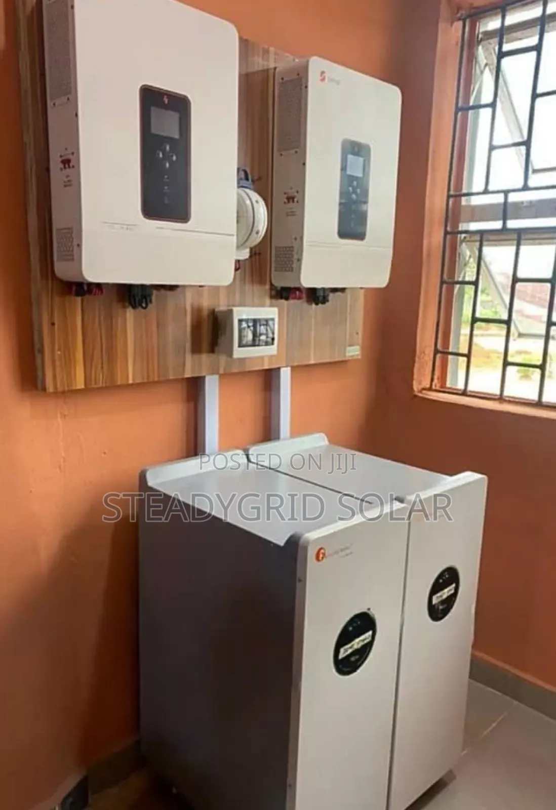 20kva Solar Powered Inverter Setup 30kwh Lithium Batteries