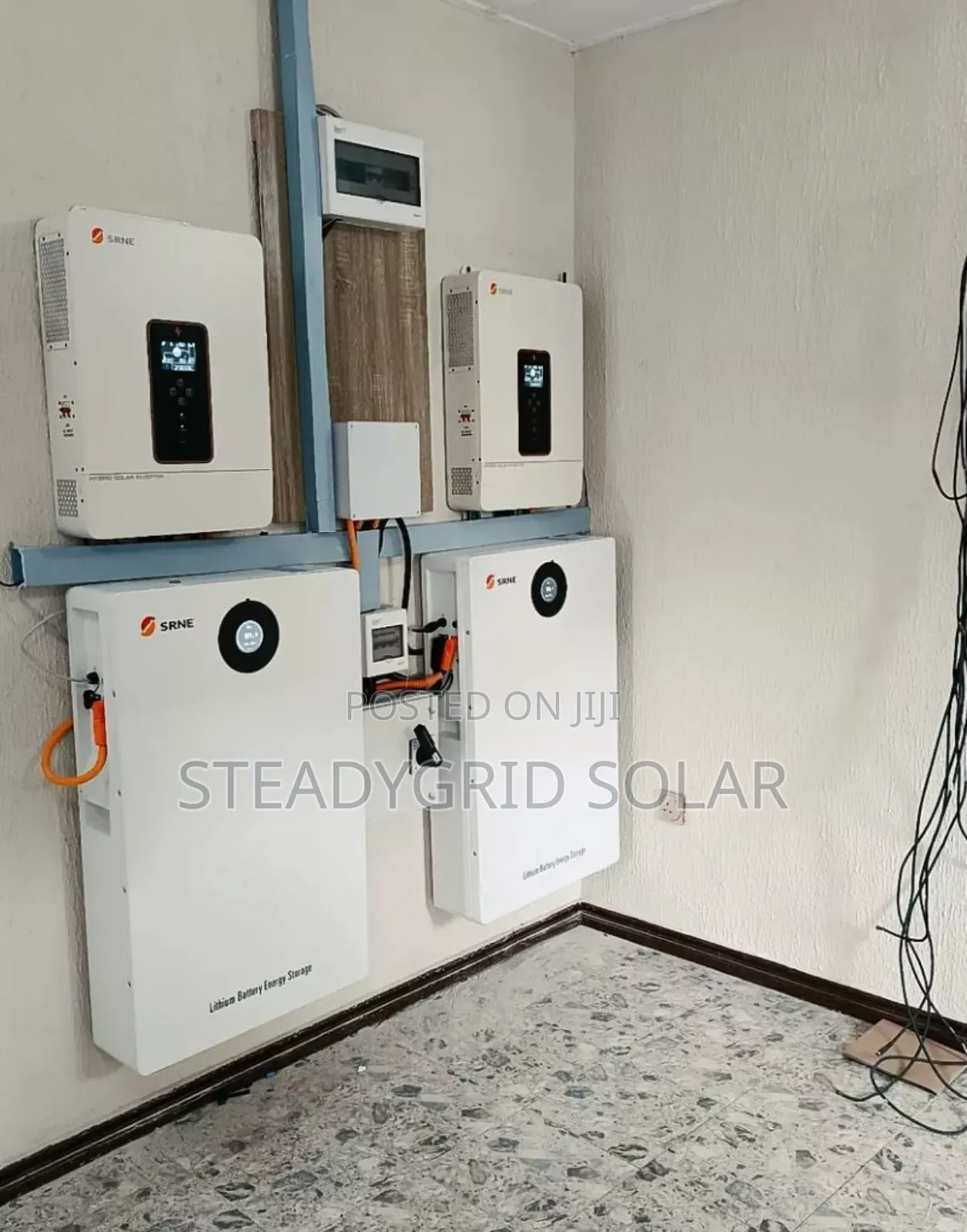 20kva Solar Hybrid Inverter With 30kwh Lithium Ion Batteries