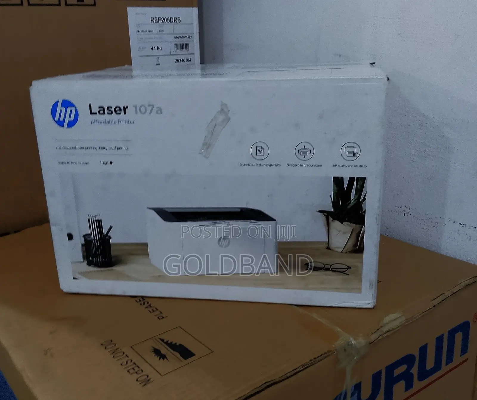Active HP Lazer Printer "Lazer107a"