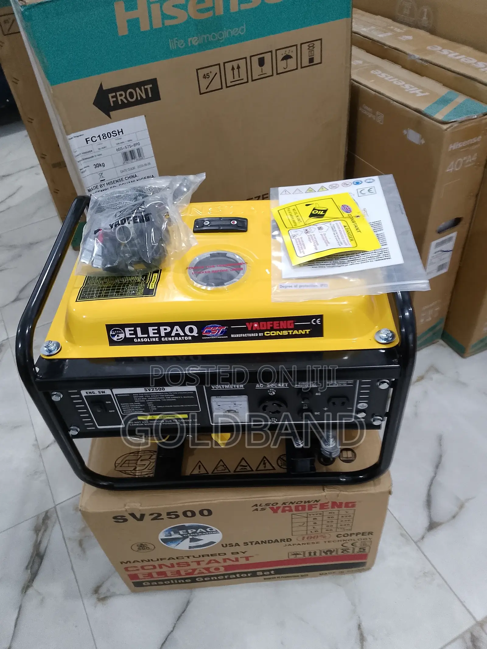 Affordable Elepaq Gasolne Generator "Sv2500"