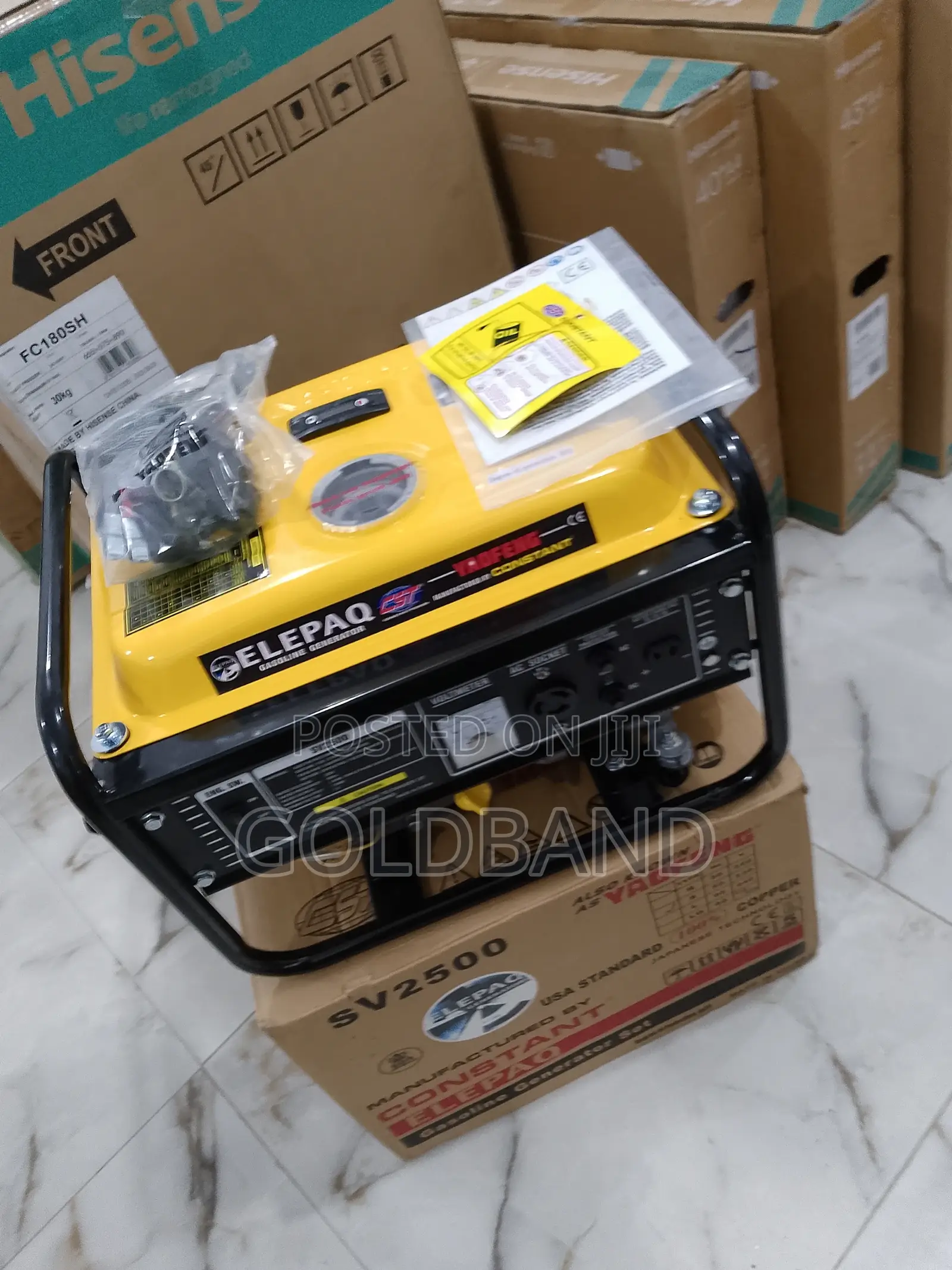 New 1.5kva "Sv2500" Elepaq Generator